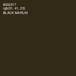 #332917 - Black Marlin Color Image